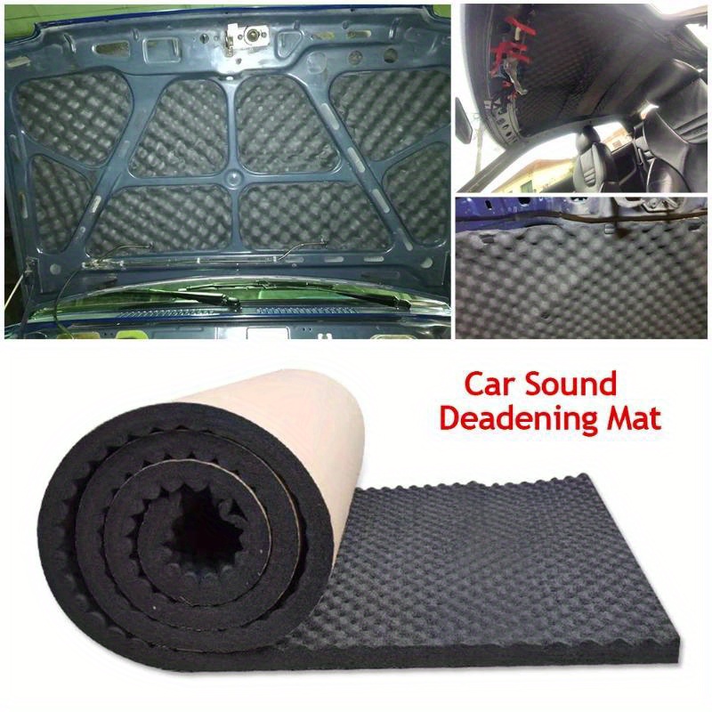 Acoustic Foam Panel - 200*50*2cm Soundproofing Deadening Self-Adhesive High-Density Foam