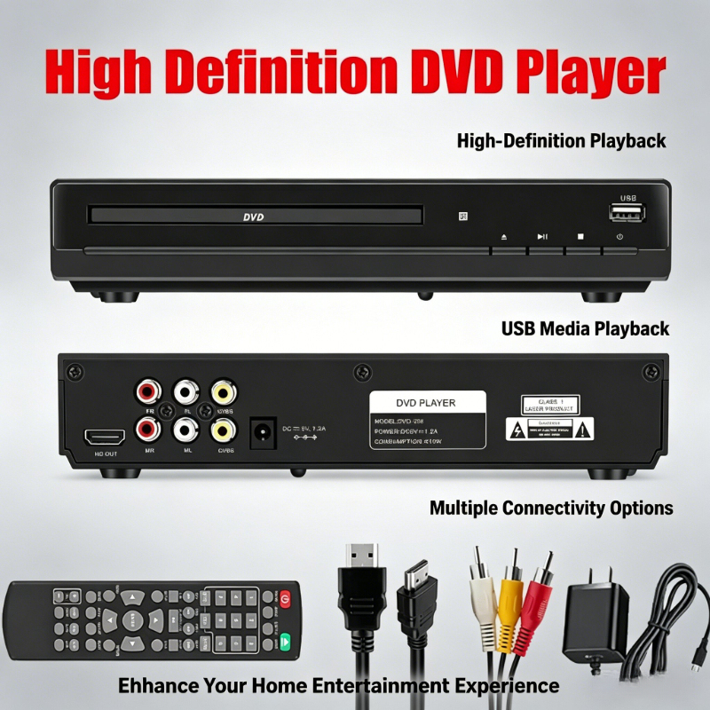 Home Cinema Dvd - New DVD Player Portable 1080P HD