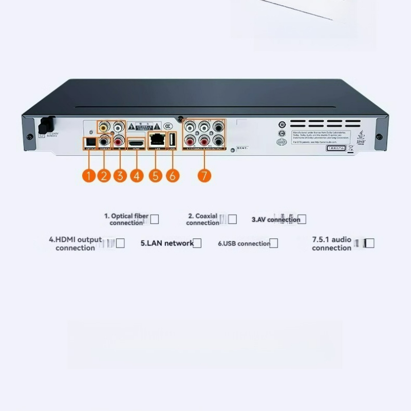 Home Cinema Dvd - G3005 Blu Ray Player DVD VCD