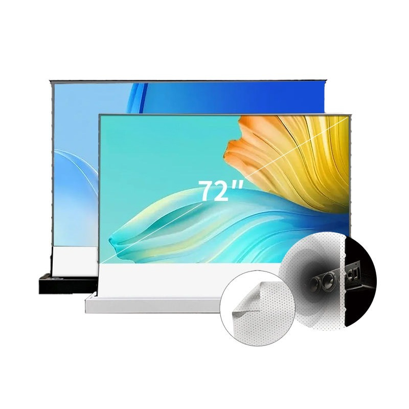 Home Cinema Flooring - 2026 Electric Floor Rising Projection Screen