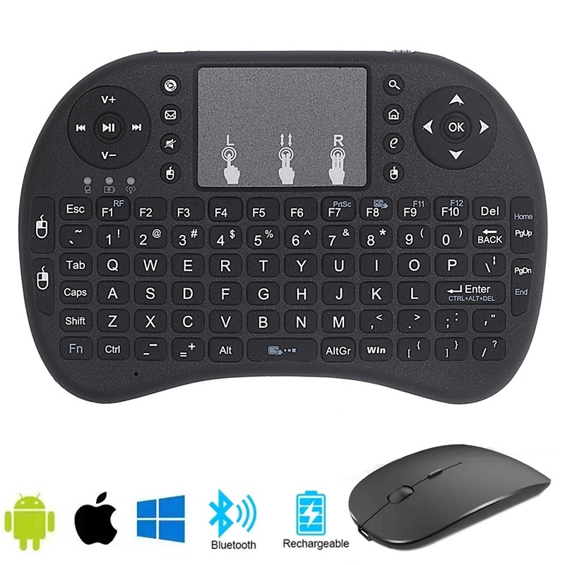 Home Cinema With Projector - Mini English Bluetooth Keyboard Portable Wireless