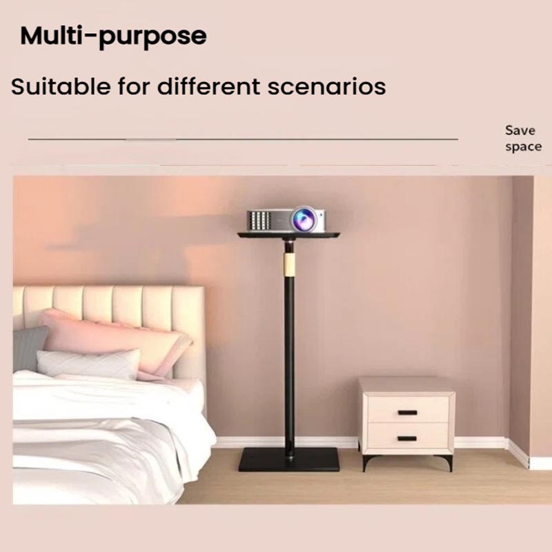 Home Cinema With Projector - Portable Projector Floor Stand Adjustable Height