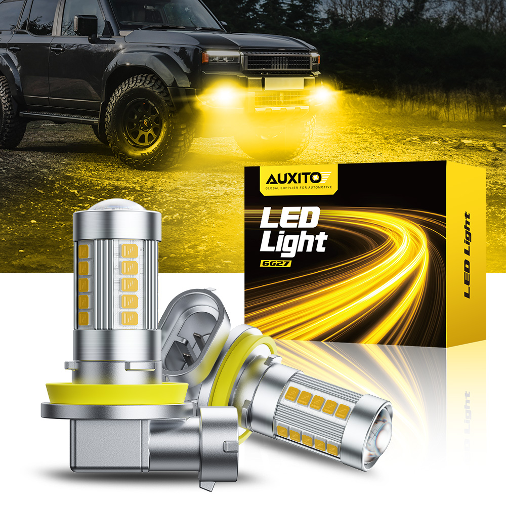 Home Cinema With Projector - AUXITO 6G27 Fog Light H8 H9