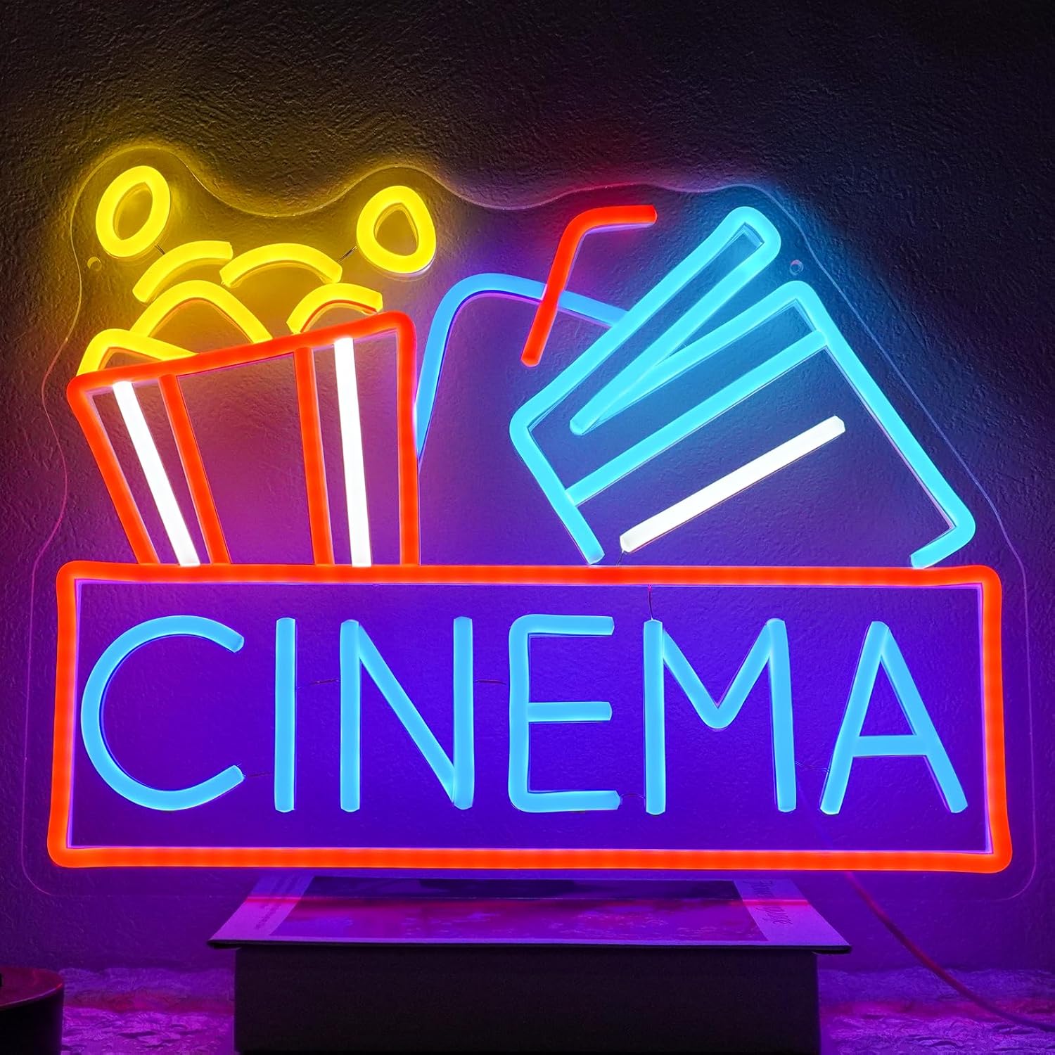 Home Cinema Design - Cinema Neon Sign USB Powered LED