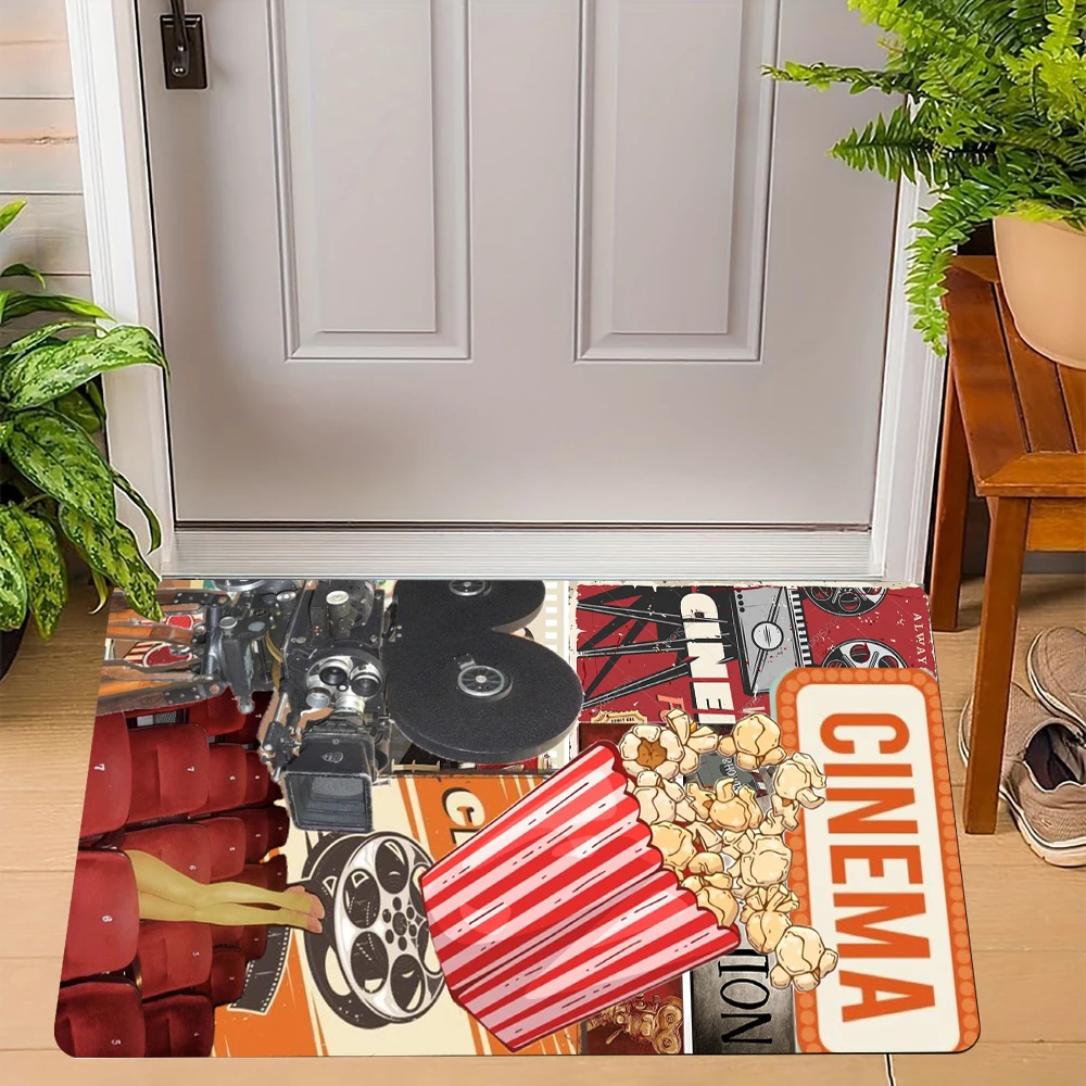 Cinema Theme Door Mat Various  - Home Cinema Flooring 评论和价格