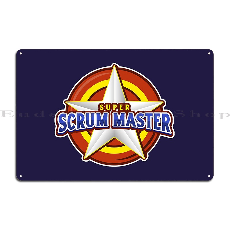 Super Scrum Master Metal Sign  - Home Cinema Design 评论和价格