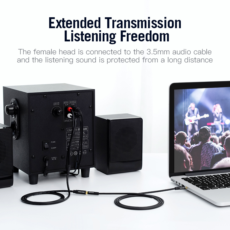 Vention Jack 3.5mm Female to 2 - Home Cinema Dvd 评论和价格