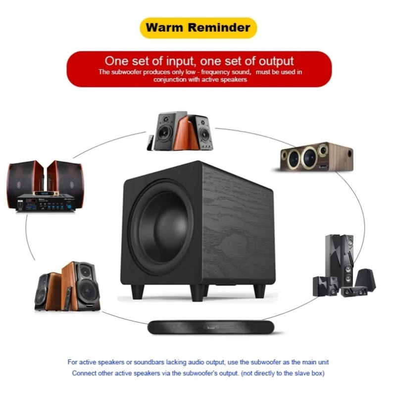 10 Inch Active Subwoofer Speak - Home Cinema Dvd 评论和价格