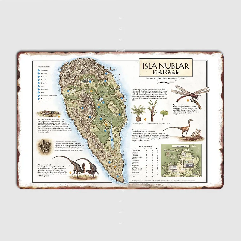 Isla Nublar Field Guide - Jura - Home Cinema Guide 评论和价格