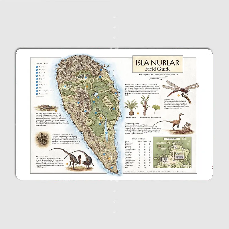 Isla Nublar Field Guide - Jura - Home Cinema Guide 评论和价格