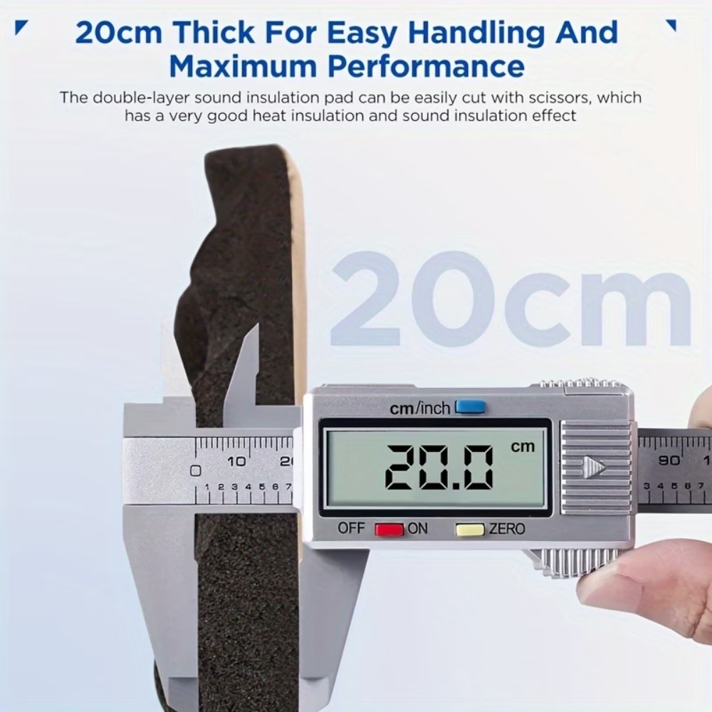 1 Roll 2cm-50x100cm Self-Adhes - Acoustic Foam Panel 评论和价格