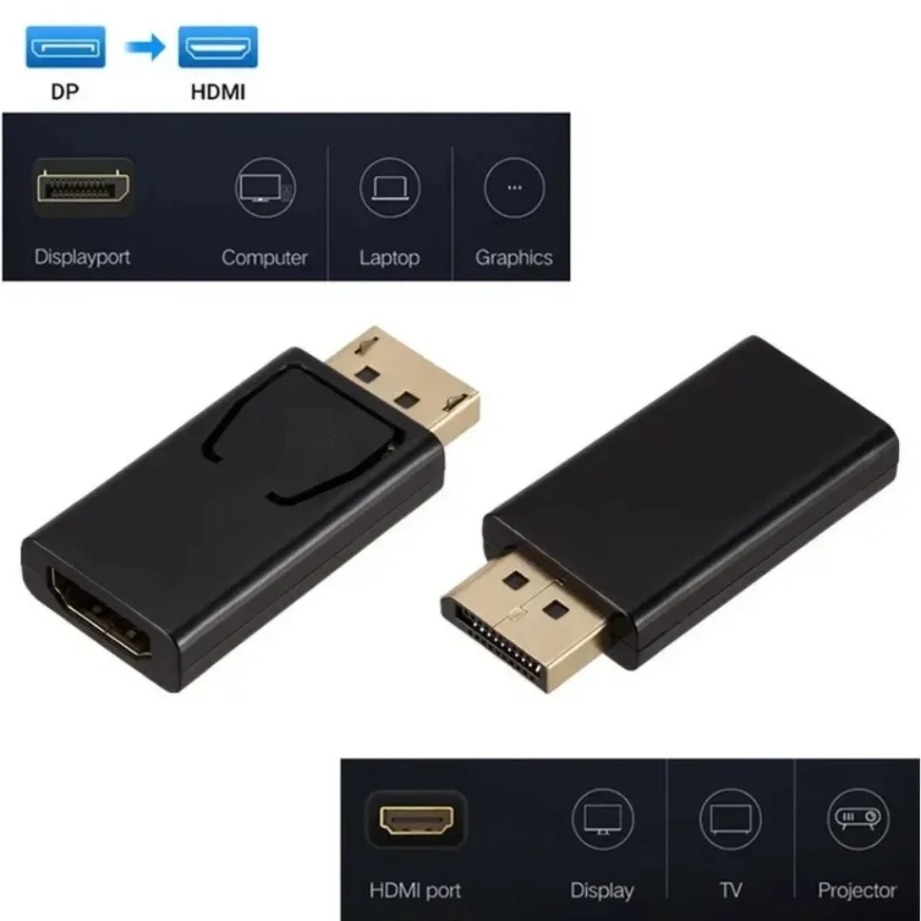 DisplayPort to HDMI-Compatible - Home Cinema Projector 评论和价格