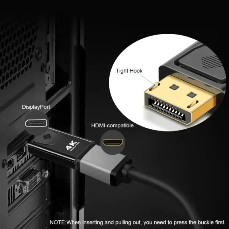 DisplayPort to HDMI-Compatible - Home Cinema Projector 评论和价格
