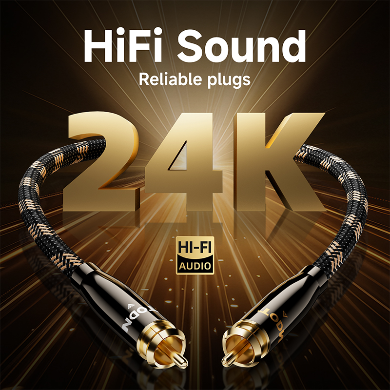 TODN RCA Cable HiFi Stereo 3.5 - Home Cinema Heos 评论和价格