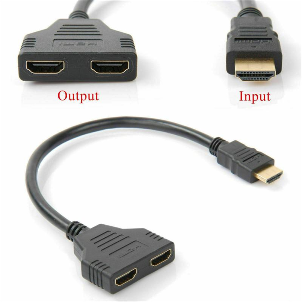 Dual Port HDMI-compatible Spli - Home Cinema With Projector 评论和价格