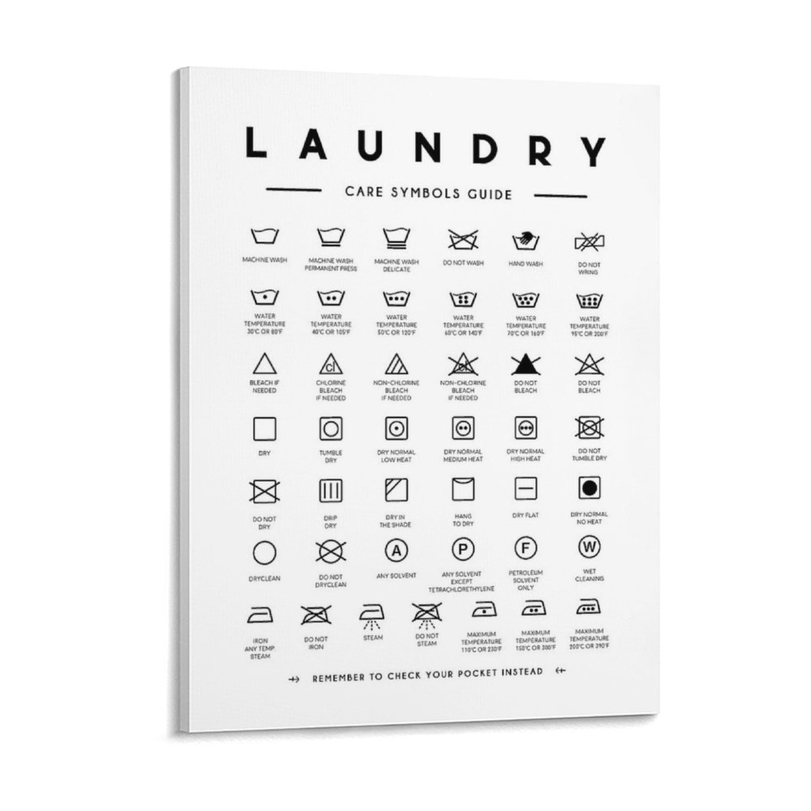 Laundry Symbols Guide Care For - Home Cinema Guide 评论和价格