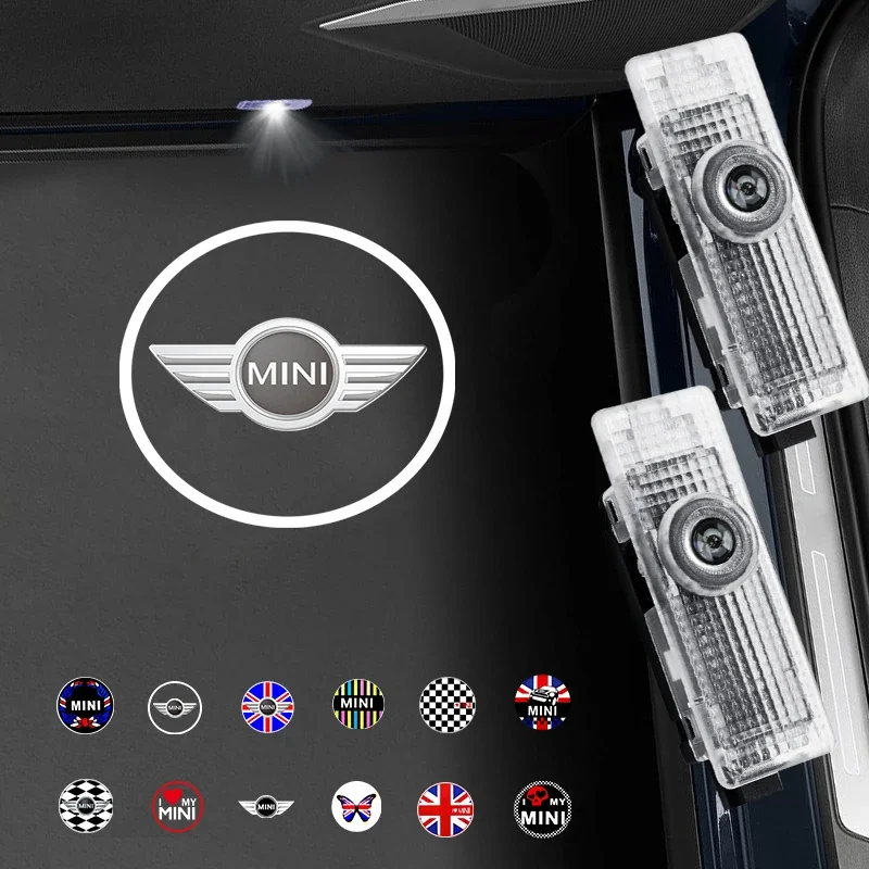 2pcs LED Car Door Welcome Ligh - Home Cinema Projector 评论和价格