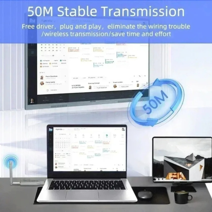 4K Wireless HDMI Extender Tran - Home Cinema With Projector 评论和价格