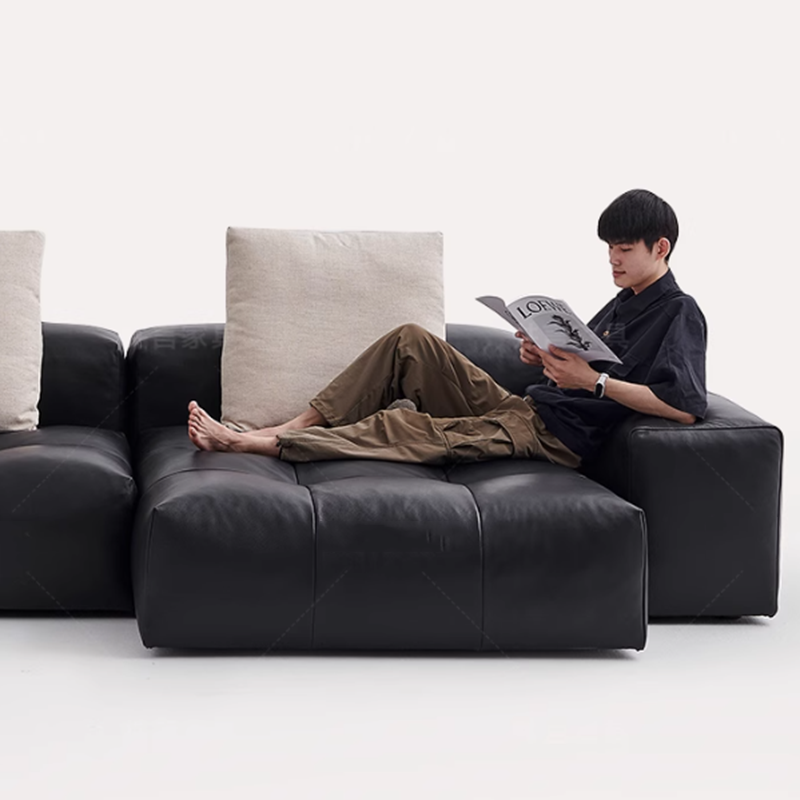 Nordic Leather Compressed Sofa - Home Cinema Design 评论和价格