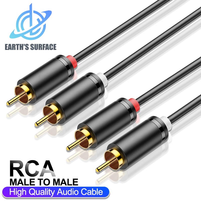 HIFI Stereo RCA Cable 2RCA to  - Home Cinema Dvd 评论和价格