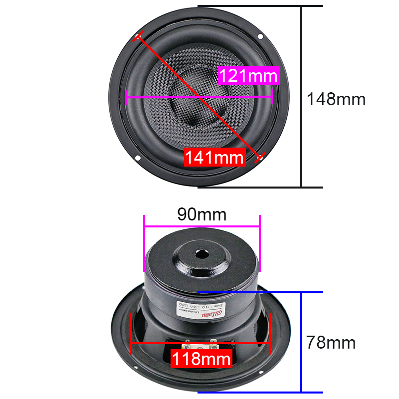 5.25 Inch Glassfiber Subwoofer - Home Cinema Dvd 评论和价格
