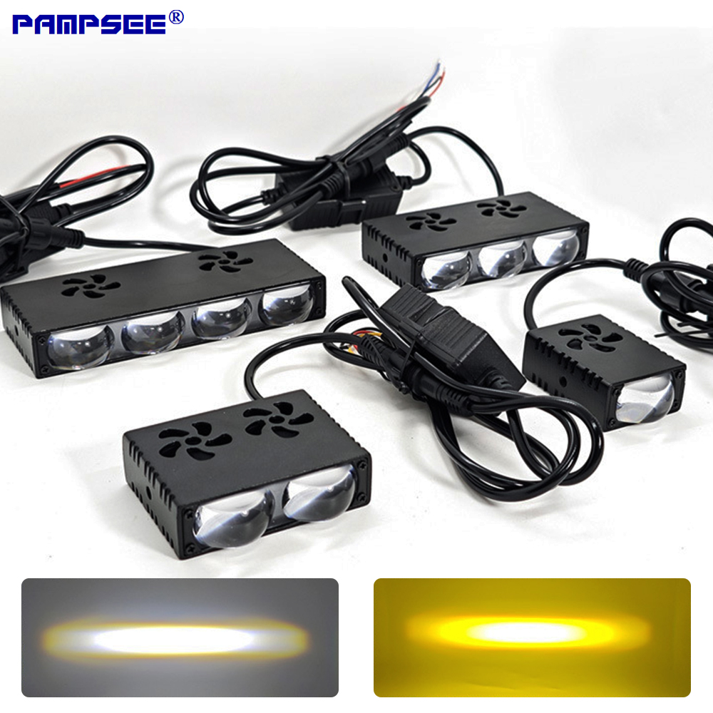 Car Grille LED Headlight Work  - Home Cinema With Projector 评论和价格