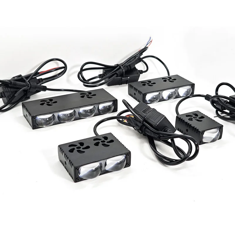 Car Grille LED Headlight Work  - Home Cinema With Projector 评论和价格