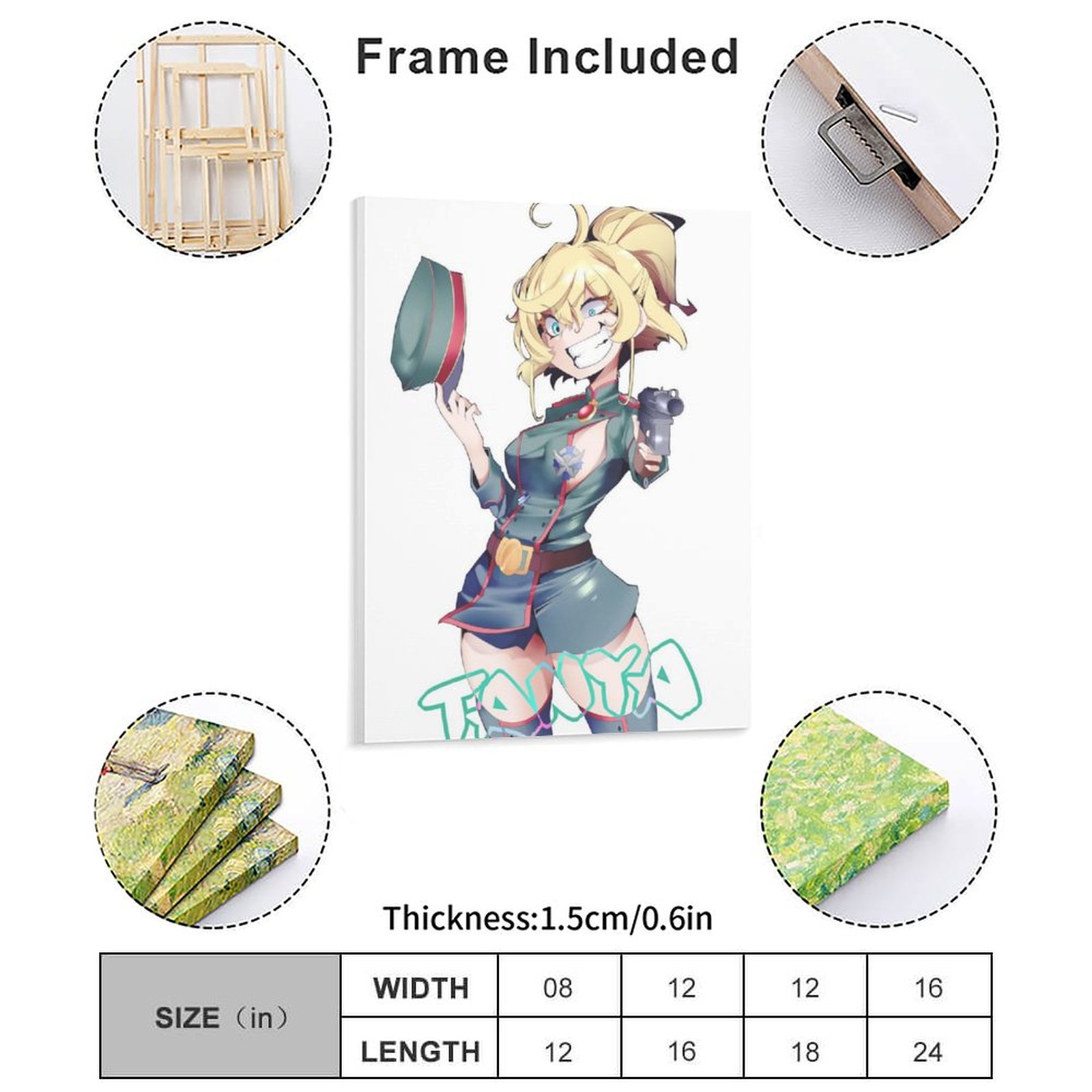 Saga Of Tanya The Evil Poster  - Home Cinema Design 评论和价格