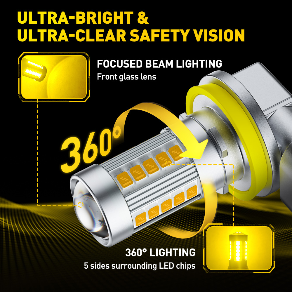 AUXITO 6G27 Fog Light H8 H9 H1 - Home Cinema With Projector 评论和价格