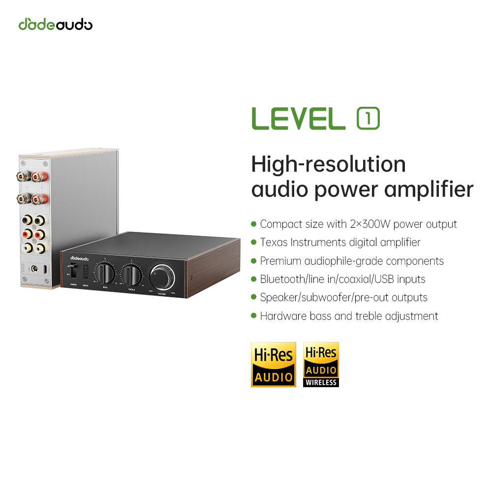 JadeAudio Level 1 Desktop HiFi - Home Cinema Heos 评论和价格